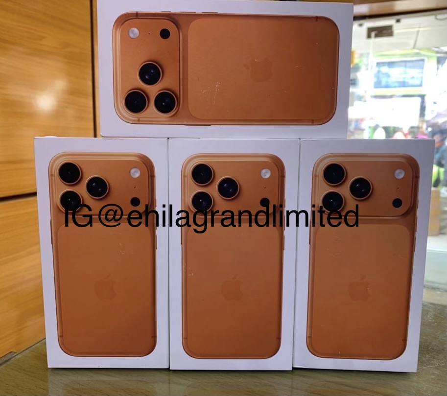 IPHONE 17Pro 256gb Orange Colour physical + e sim - Image 2